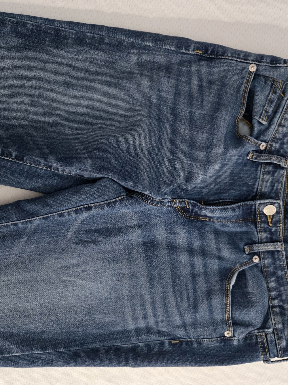 Women's Straight-Leg Jeans in Dark Indigo Wash - Picture 4 of 5